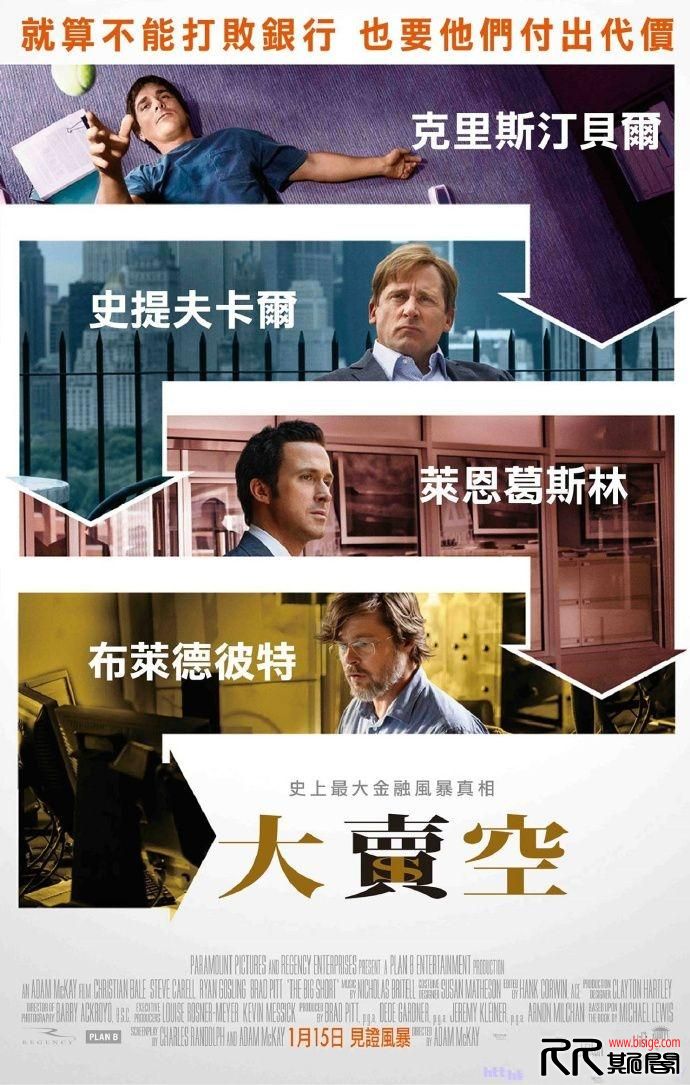 [03.07][美国][传记][大空头][BluRay720P-MKV/2.78G][中英字幕][看四位鬼才如何在金融风暴中大获丰收！][已 ...