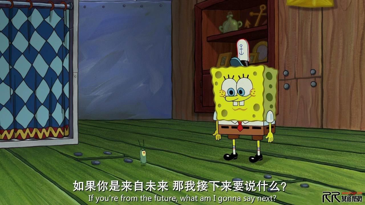[03.10][美国][动画][海绵宝宝历险记2][动画/冒险][BD720P-MP4/1.83G][中英字幕+国粤英3音轨][2D+3D的海绵 ...