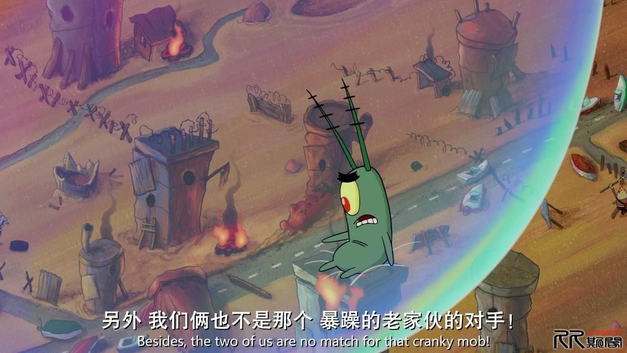[03.10][美国][动画][海绵宝宝历险记2][动画/冒险][BD720P-MP4/1.83G][中英字幕+国粤英3音轨][2D+3D的海绵 ...