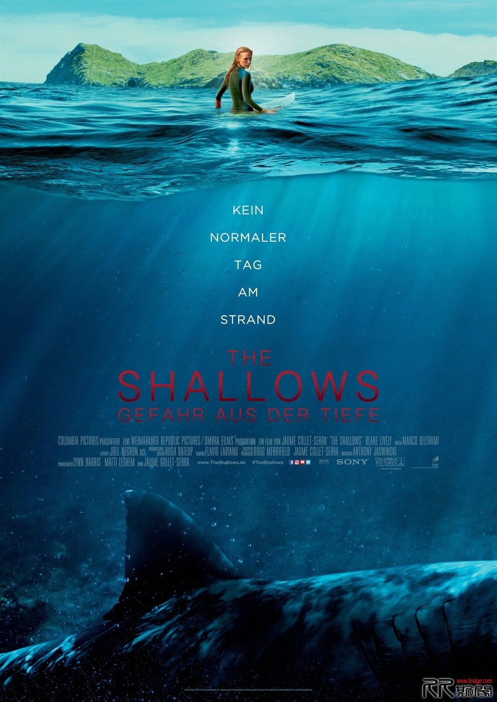 [09.11][欧美][恐怖][绝鲨岛 The Shallows 2016][BD-MKV/2.2G][精校中英双字][已测]