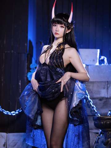 [COS福利] Coser小姐姐星之迟迟 1- 流星之愿《能代》